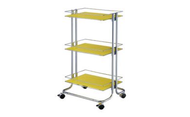 Metal Kitchen Cart, Glass Kitchen Cart, Kitchen Storage Cart, kitchen shelf